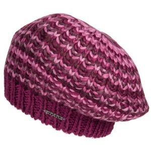 prAna Justina Beanie, color Plum Red